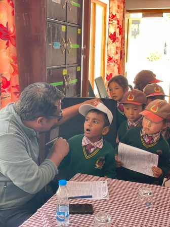 Annual Medical Check up at Riglam School on 23rd May