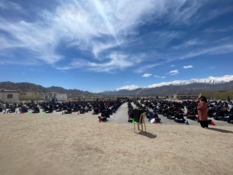 Ladakh Olympiad successfully conducted at Riglam School 26th April 2025